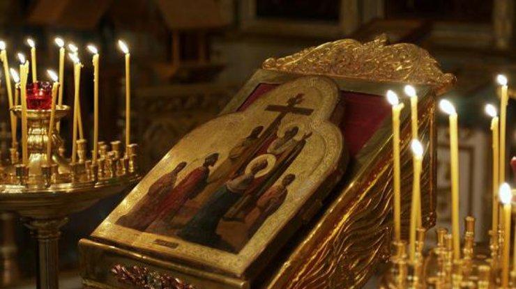 икона Воздвижения Креста Господня